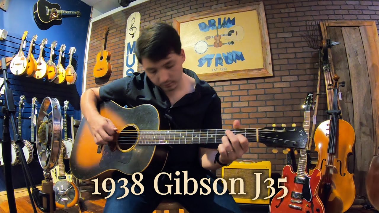 1938 Gibson J-35 | Jack Dunlap Plays “Soldier’s Joy” | Vintage Guitar Tone Demo
