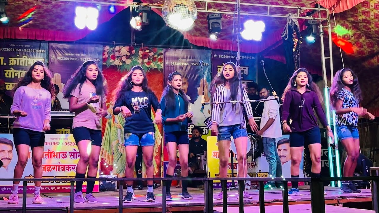 😍अहिराणी सुपरहिट साँग❤️आज तिले हायद लागणी || क्रांती भाऊ सोनवणे जळगावकर तमाशा 11/01/2026