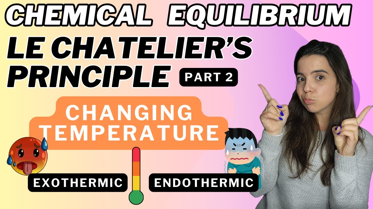 Chemical Equilibrium Le Chatelier's Principle: Changing temperature