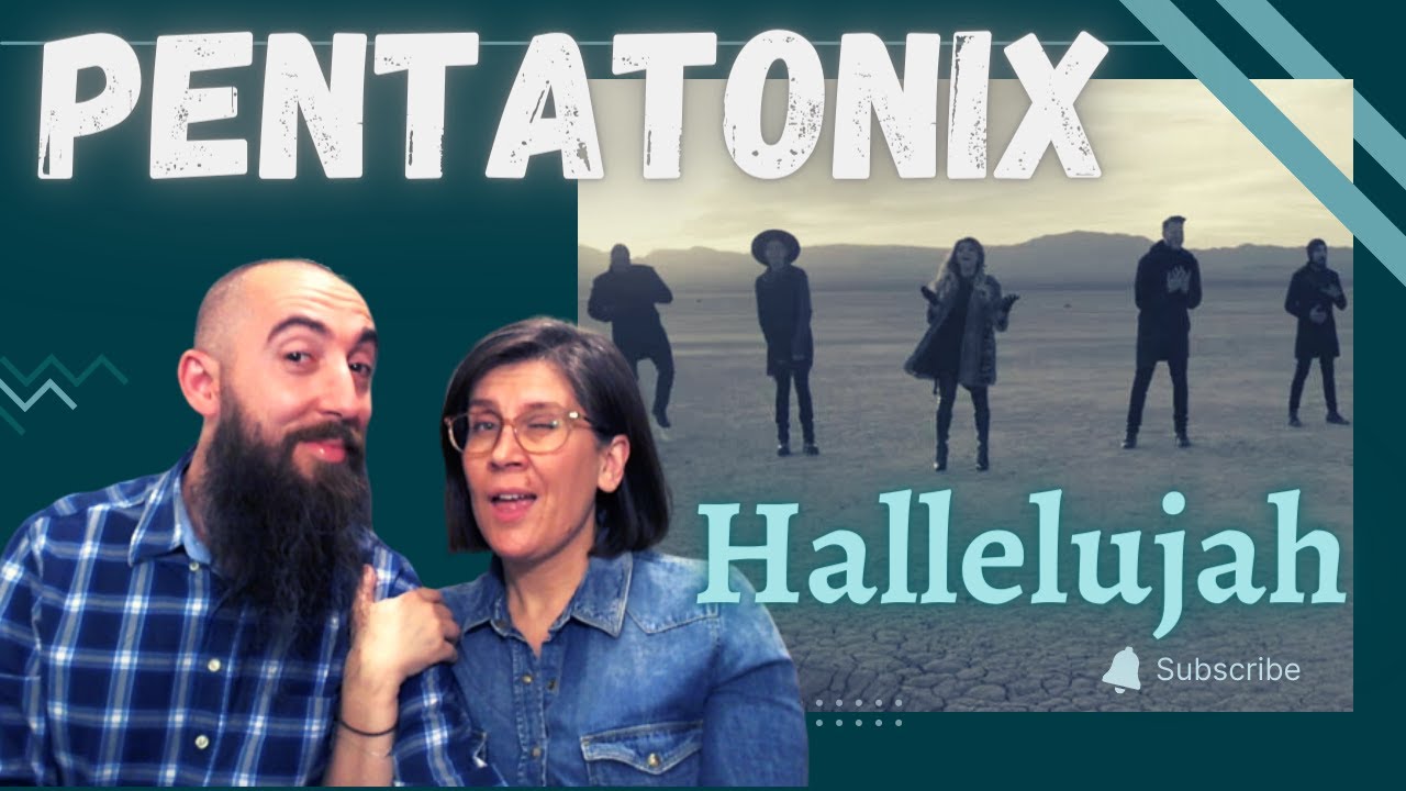 Pentatonix - Hallelujah (REACTION) with my wife