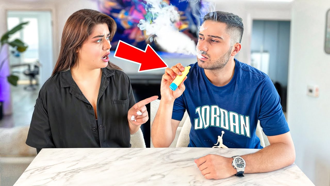 با ویپ پرنکش کردم | پردیس خیلی عصبانی شد 😫