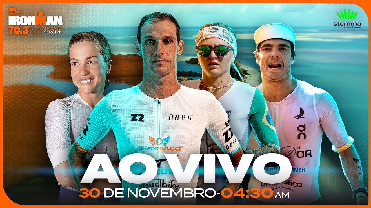 Ita&uacute; BBA IRONMAN 70.3 Aracaju 2025 | Transmiss&atilde;o OFICIAL - PROFISSIONAIS