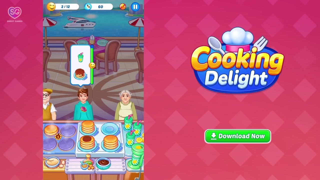 🔥 Don’t Burn the Food Challenge | Cooking Delight Gameplay Level Fail