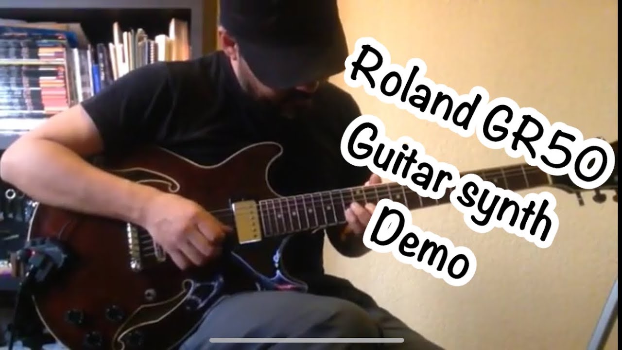 Roland GR50 Guitar Synth Demo