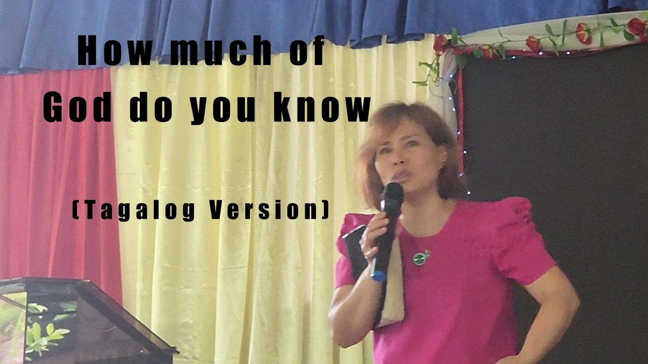 How much of God do you know