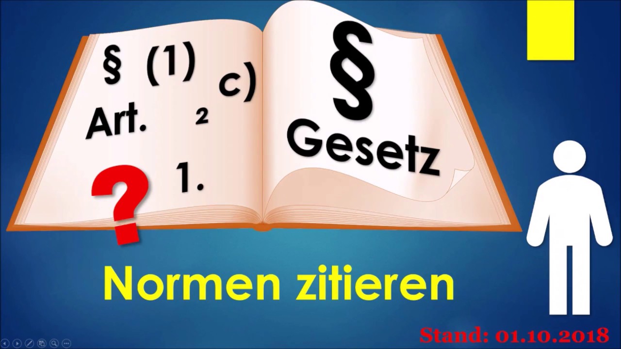 Zitieren von Normen