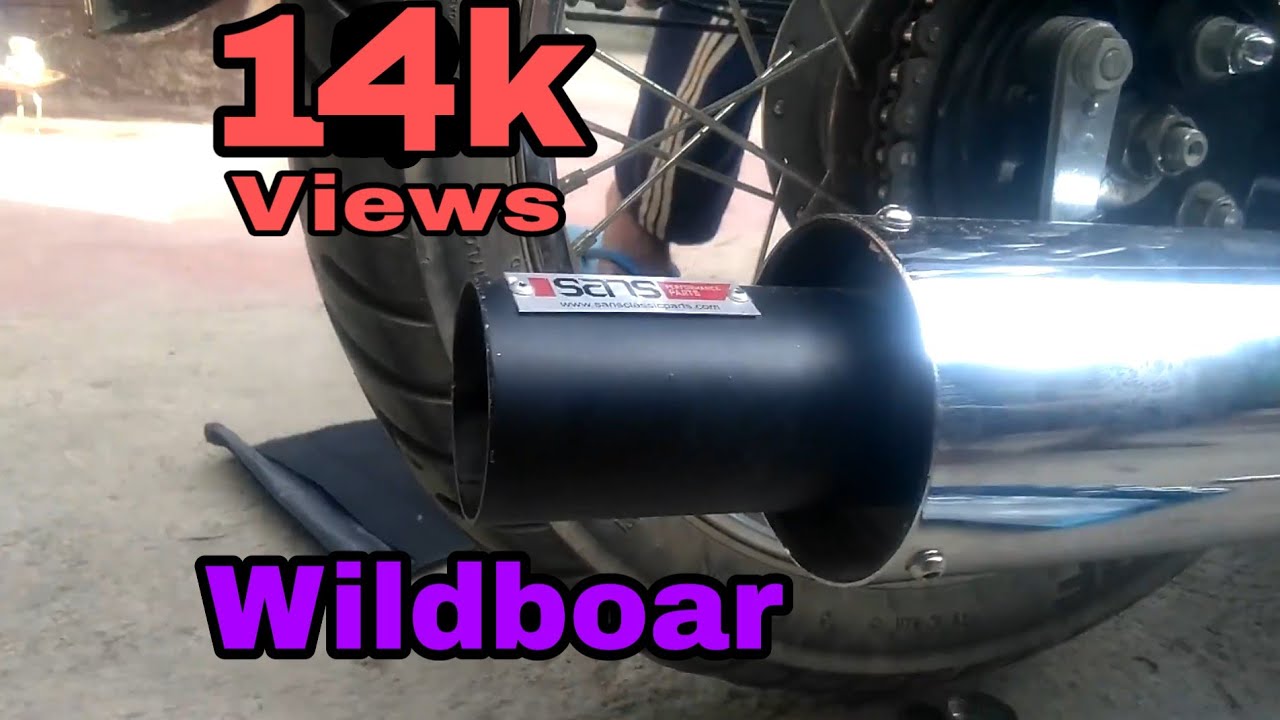 Wildboar Heavy Deep Bass Silencer For Royal Enfield Classic 350 BS4