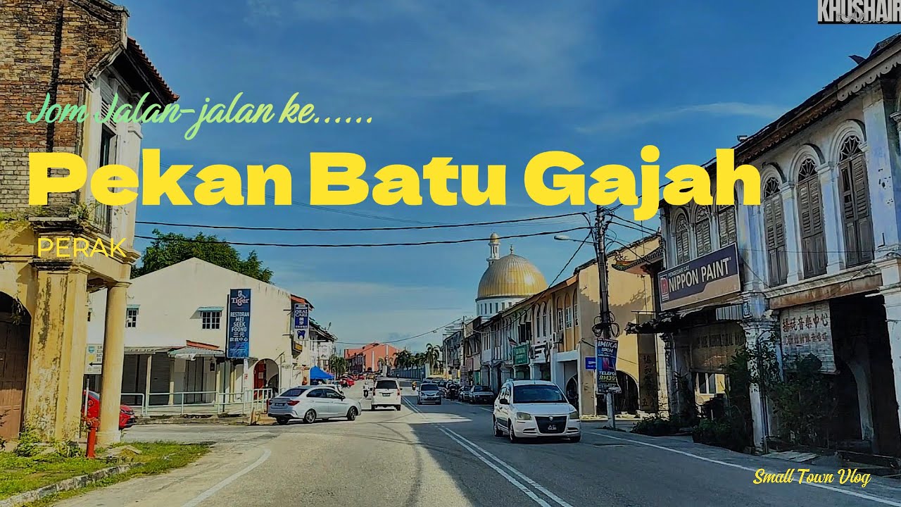 Batu Gajah. Pekan riadah Penjajah dan Pembesar Tanah Melayu.
