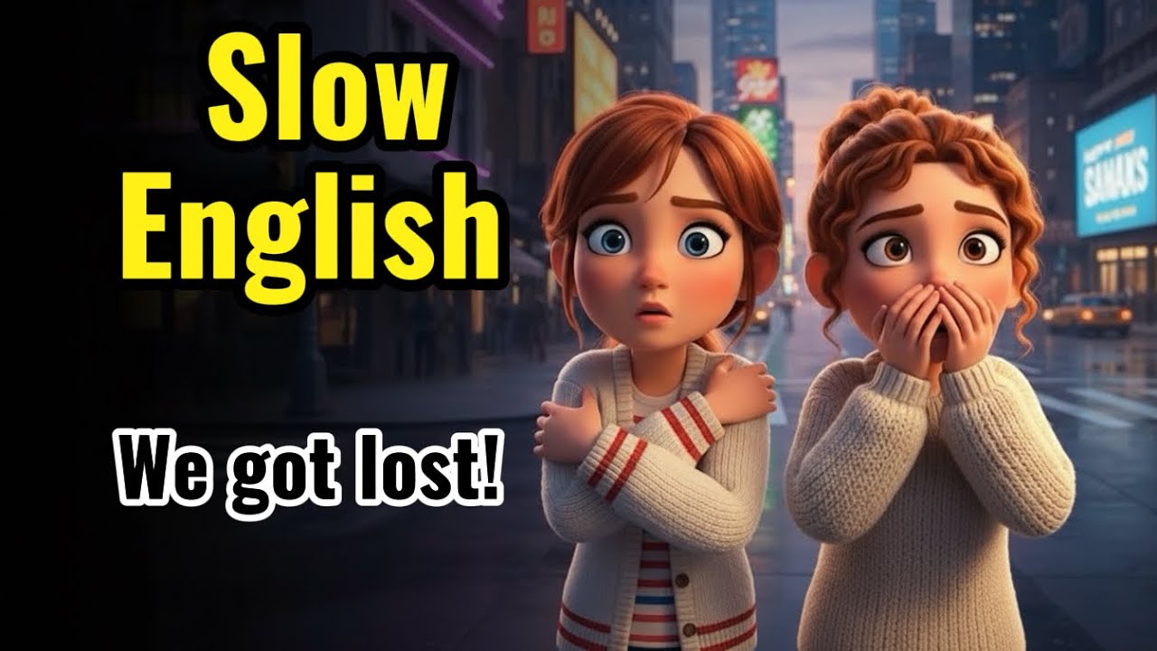 They Got Lost in the City!  | Slow English Story for A2 | Listening Practice #SlowEnglish 