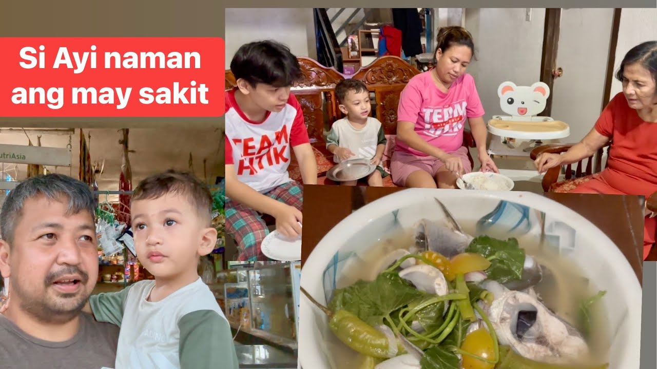 Nagbukas ng kabeshie store | sinigang na bangus | mainit na sabaw para sa hapunan