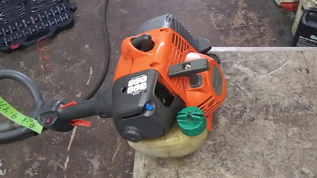 * Регулировка карбюратора триммера Husqvarna 128ld