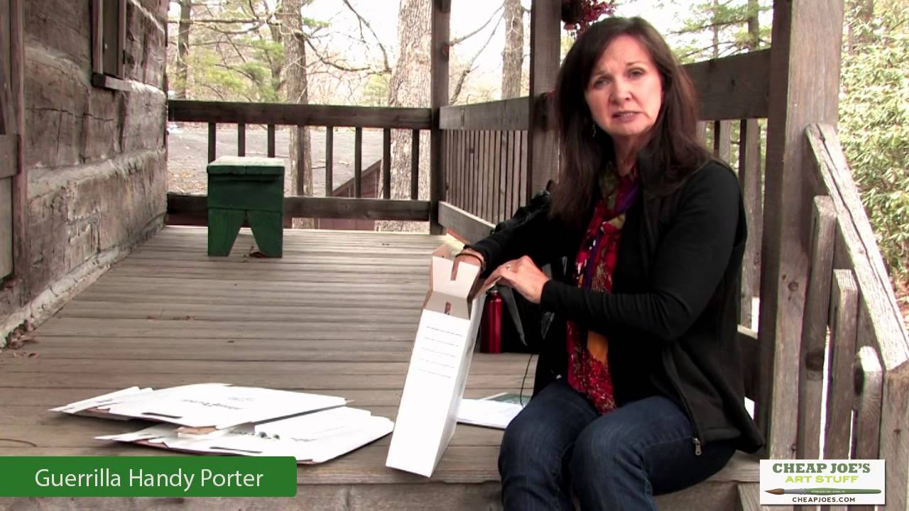 Plein Air Oil Painting with Kim Abernethy -  The Guerrilla Handy Porter