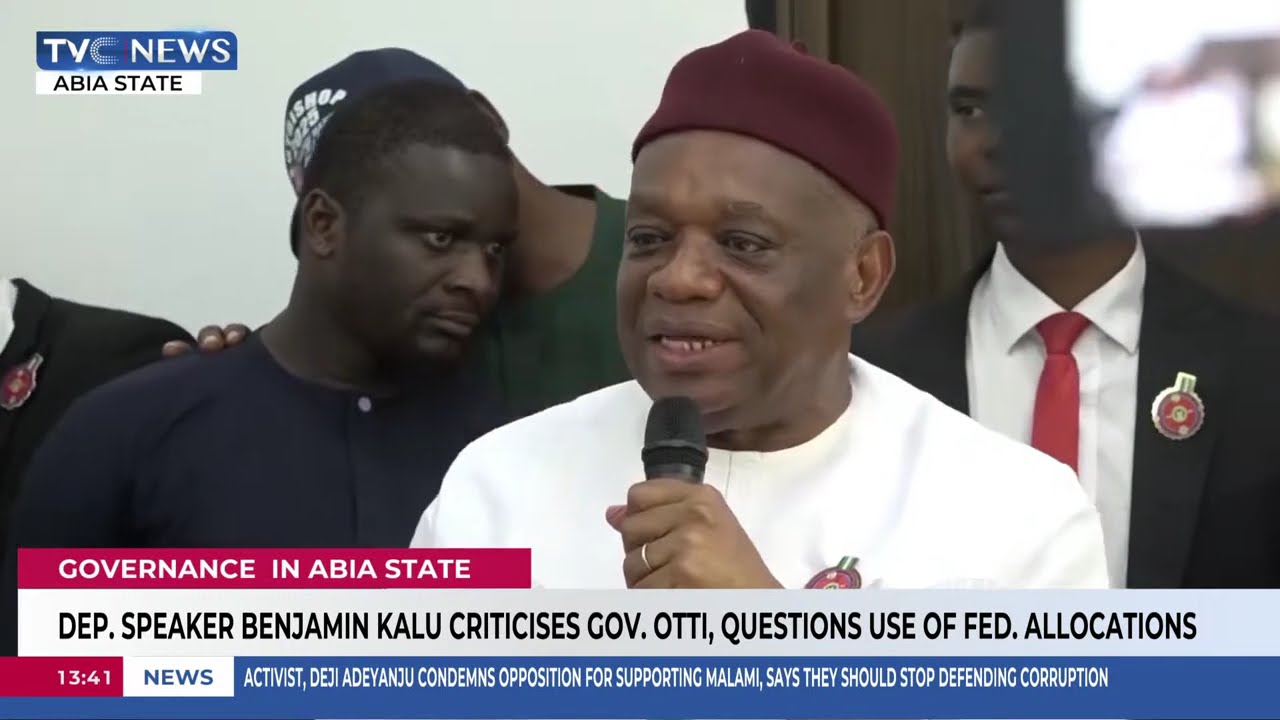 Deputy Speaker Benjamin Kalu, Orji Kalu Criticise Gov Otti's Administration
