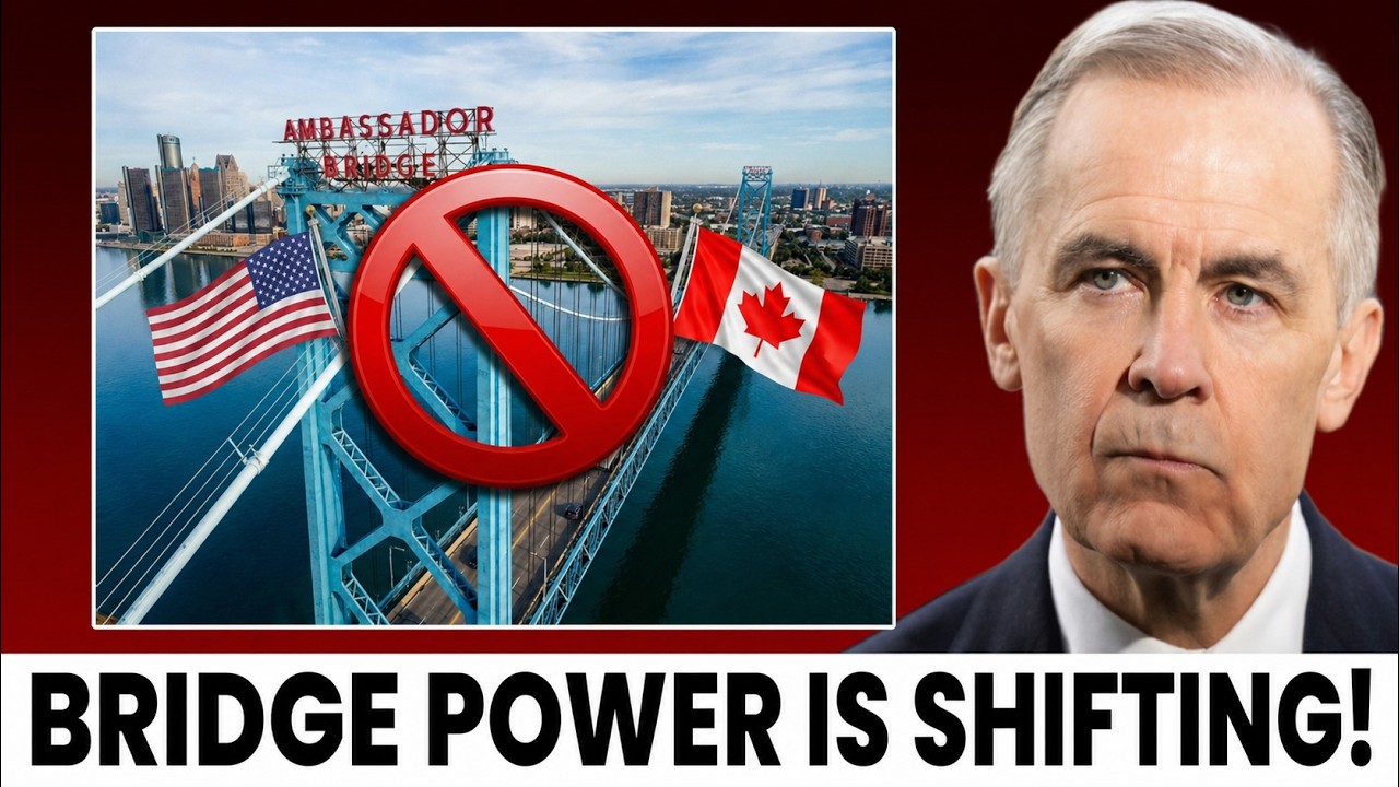JUST IN: Canada ABANDONS Ambassador Bridge Route &mdash; Billions in Trade Already Shifting North