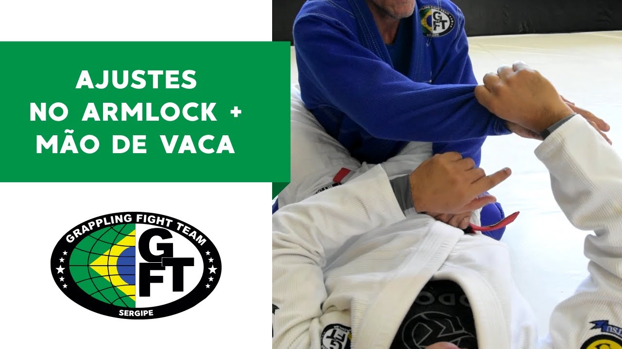 Ajustes no Armlock + Mão de Vaca #jiujitsu