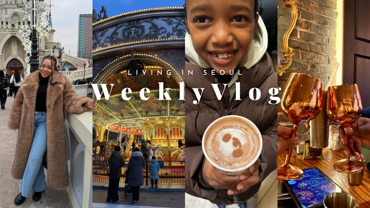 Life in Korea: My boyfriend travelled to Seoul for Christmas  from SA 🇿🇦 🎄\ exploring Seoul  #vlog 