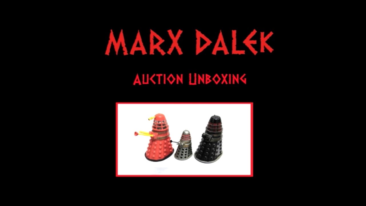 Doctor Who Toys (1960's) Marx Daleks - Unboxing & Repair