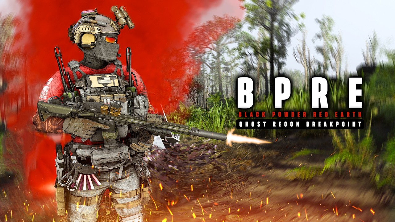 Ghost Recon Breakpoint - Black Powder Red Earth Operator — Private Military Raid