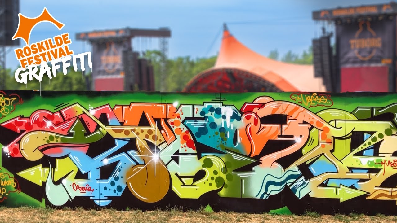 ROSKILDE FESTIVAL GRAFFITI 2023