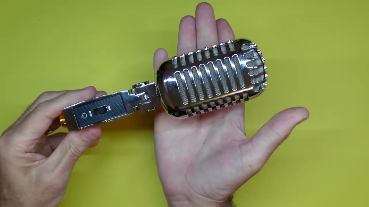 GM-55 Classic Retro Dynamic Vocal Microphone Temu