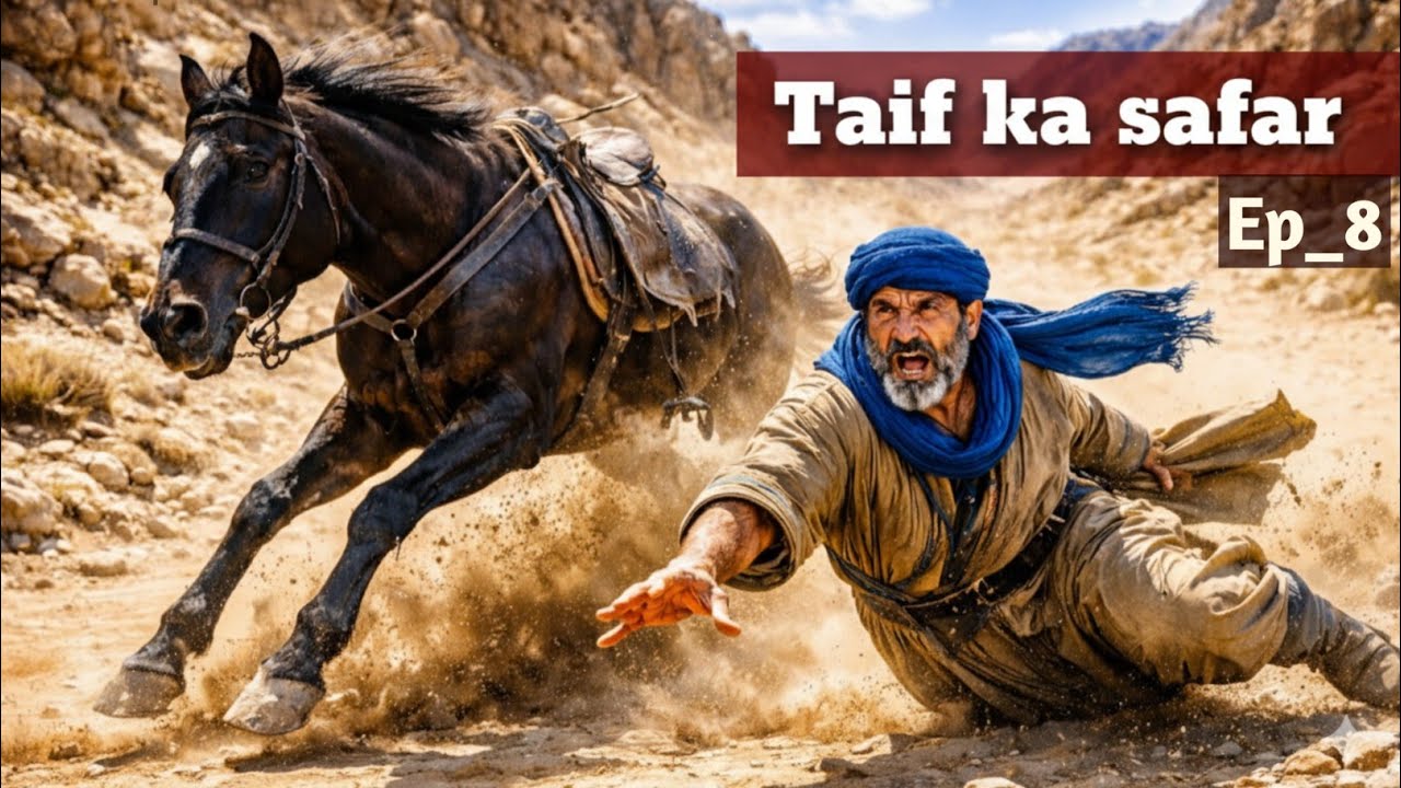Seerat-e-Mustafa Ep_8 | Abu Talib Ki Wafat & Taif Ka Safar | Prophet Series 