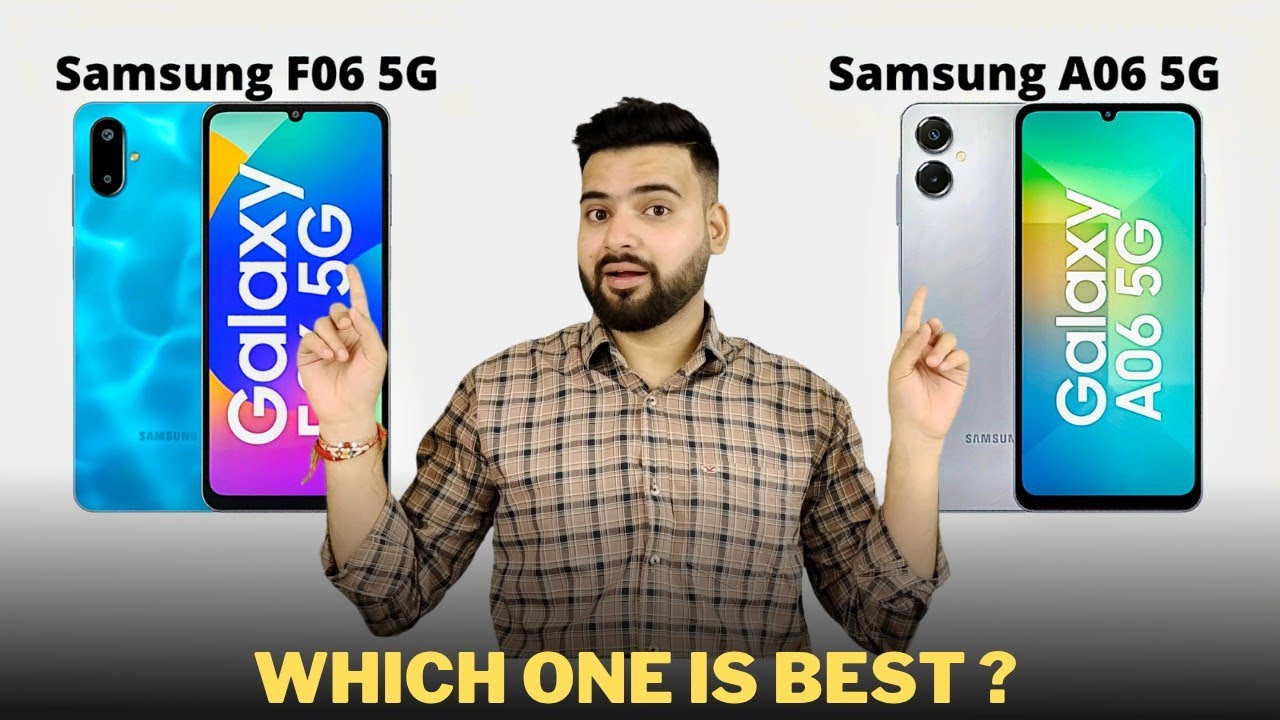 Samsung Galaxy F06 5G vs Samsung Galaxy A06 5G - Full Comparison | Should I invest for F06 5G ??🤔