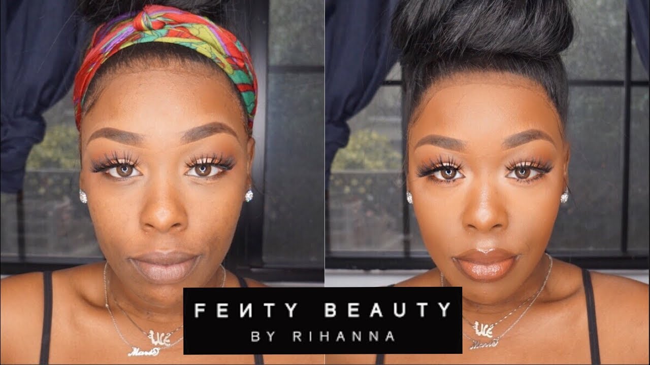 Fenty Beauty for the WIN OR NAH? New Setting Powder and Concealer first Impression