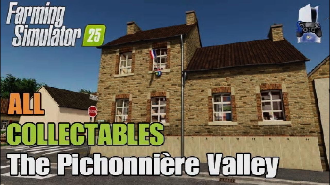 Collectables The Pichonnière Valley | FS25 | Console | Earn extra money | All Collectables