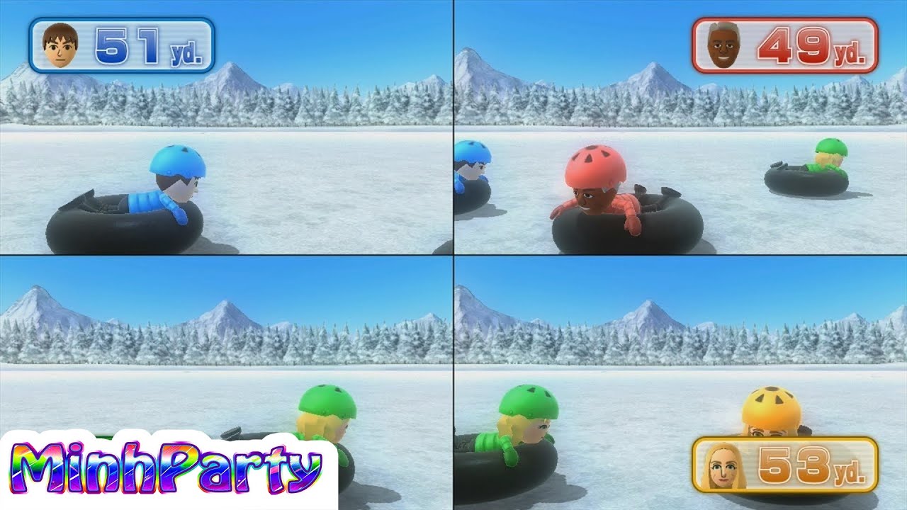 Wii Party U Minigames Gameplay Dojo Domination #34 @MINH PARTY U