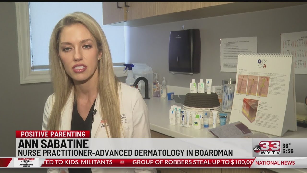 Positive Parenting:  Teen acne