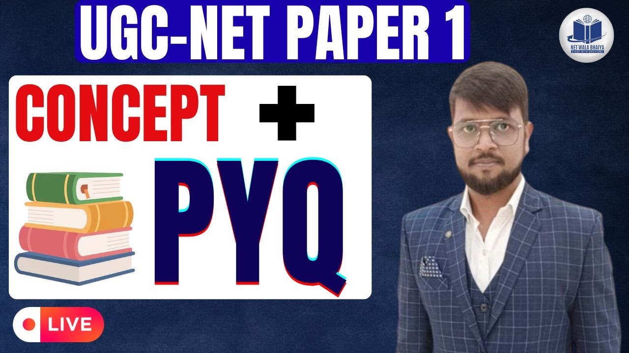 UGC NET Paper 1 Preparation | Concepts with PYQ | By NetwalaBhaiya