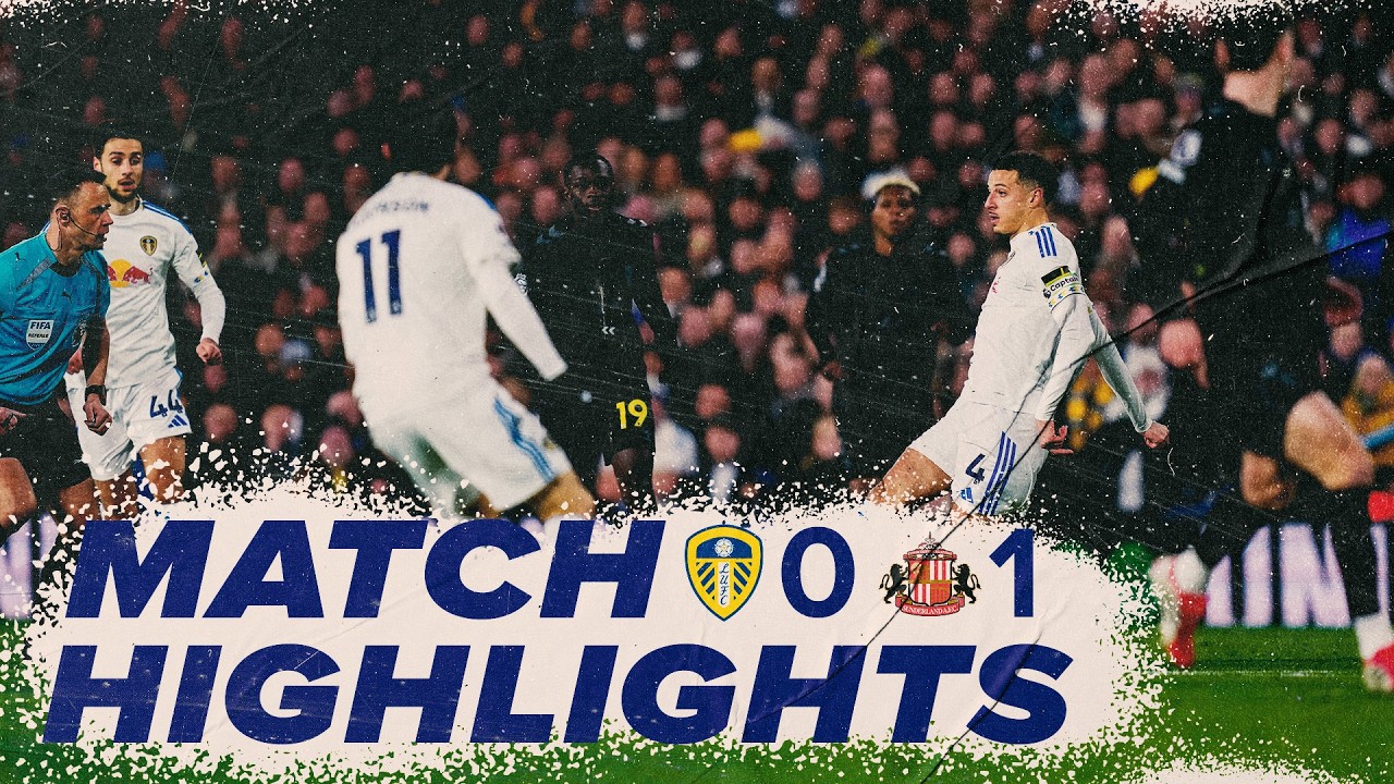 Leeds United 0-1 Sunderland | Premier League highlights