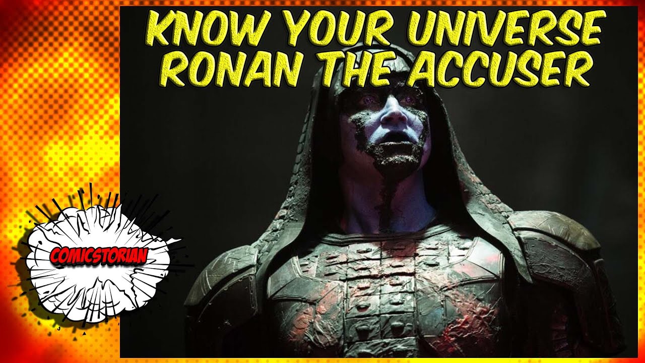 Ronan The Accuser - Crossover! - Guardians of The Galaxy Month! | Comicstorian