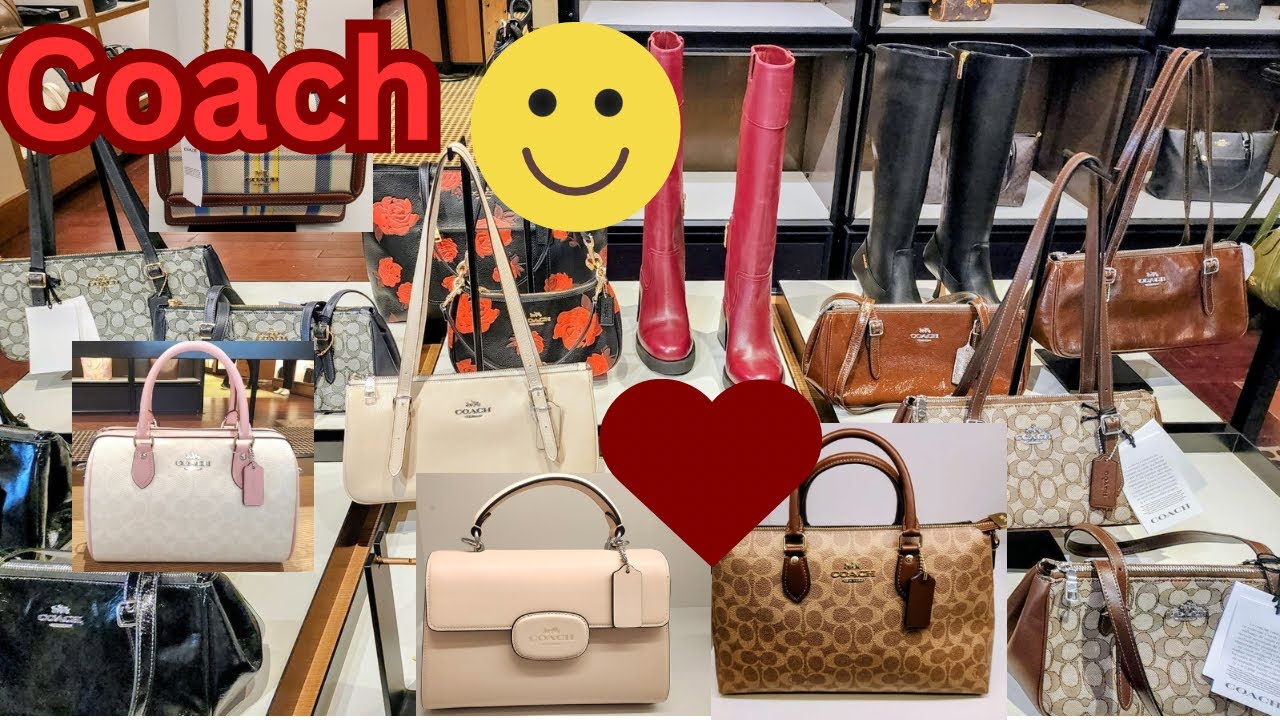 COACH FALL 2025 New York Best Looks _ Collection 🍂 Handbags ☆ wallets☆ Boots 👢#shopwithme #coach 