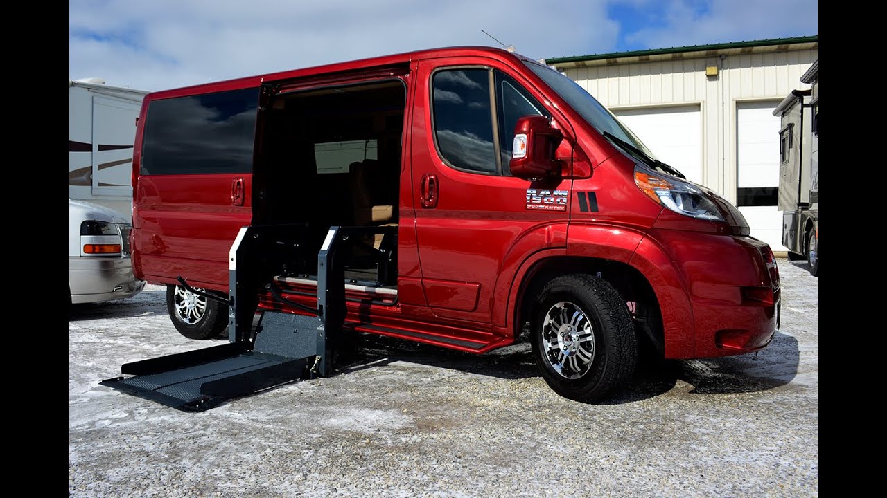Лучший фургон для инвалидных колясок! | RAM ProMaster Mobility Conversion Van | Paul Sherry Conve...