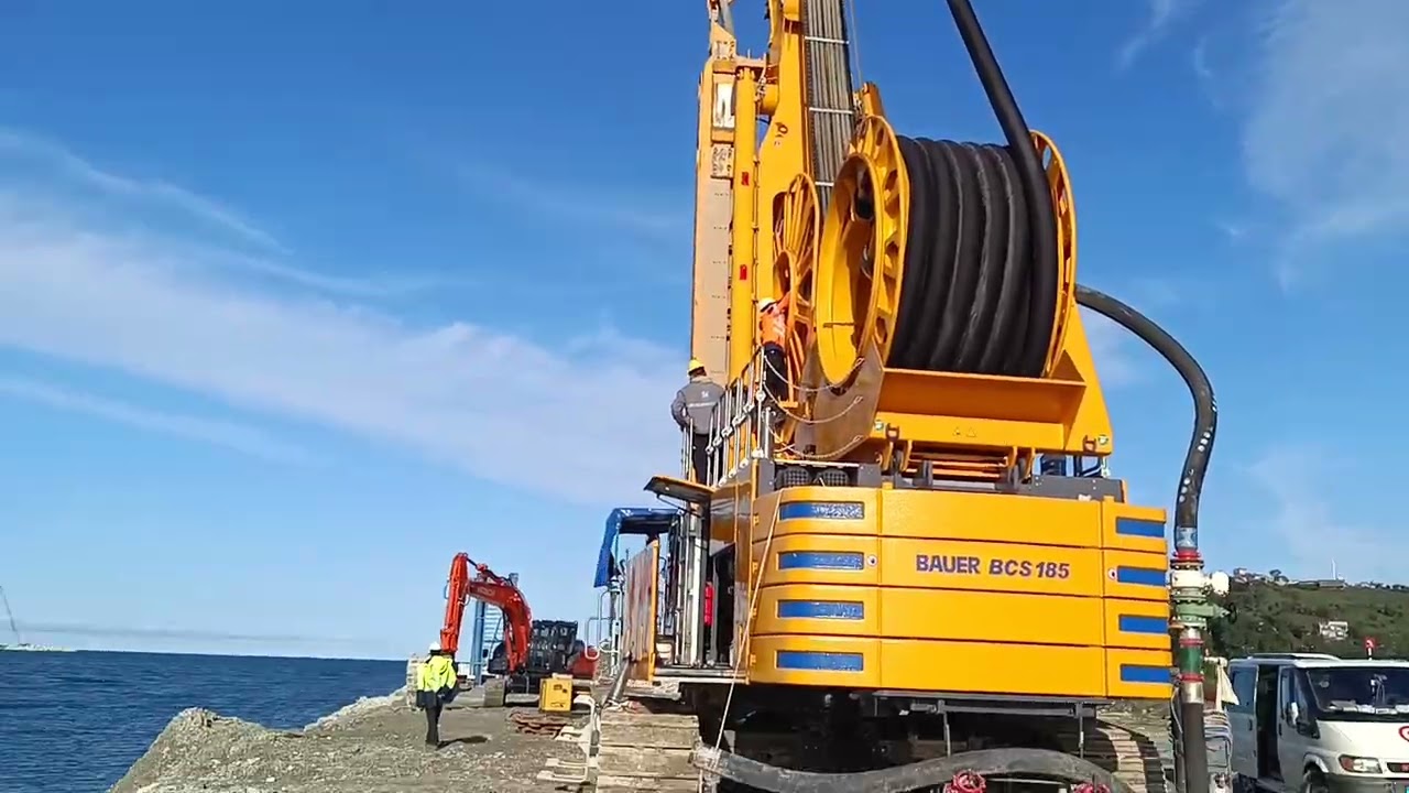 Rize lojistik liman  yapimi