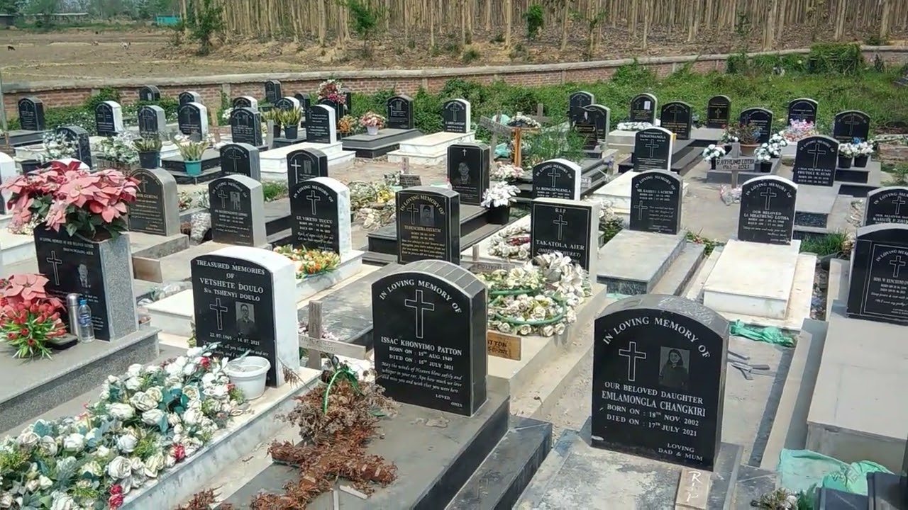 New Naga Cemetery at Zani Village Dimapur ,Nagaland,23,3,22
