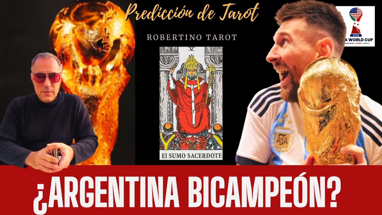 LO QUE EL TAROT REVELA: &iquest;MESSI LEVANTAR&Aacute; LA CUARTA?🏆 MI PREDICCI&Oacute;N FINAL PARA EL MUNDIAL 2026 🚨🇦🇷