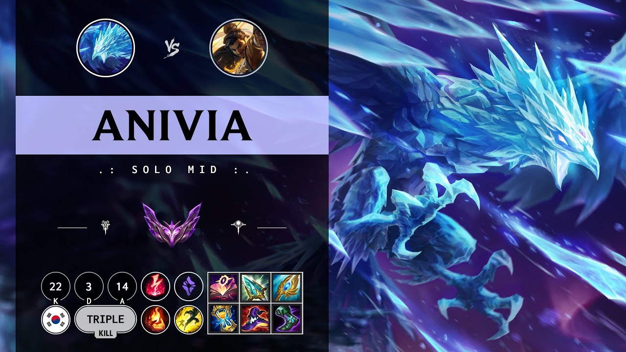 Anivia Mid vs Akshan - KR Master Patch 14.11