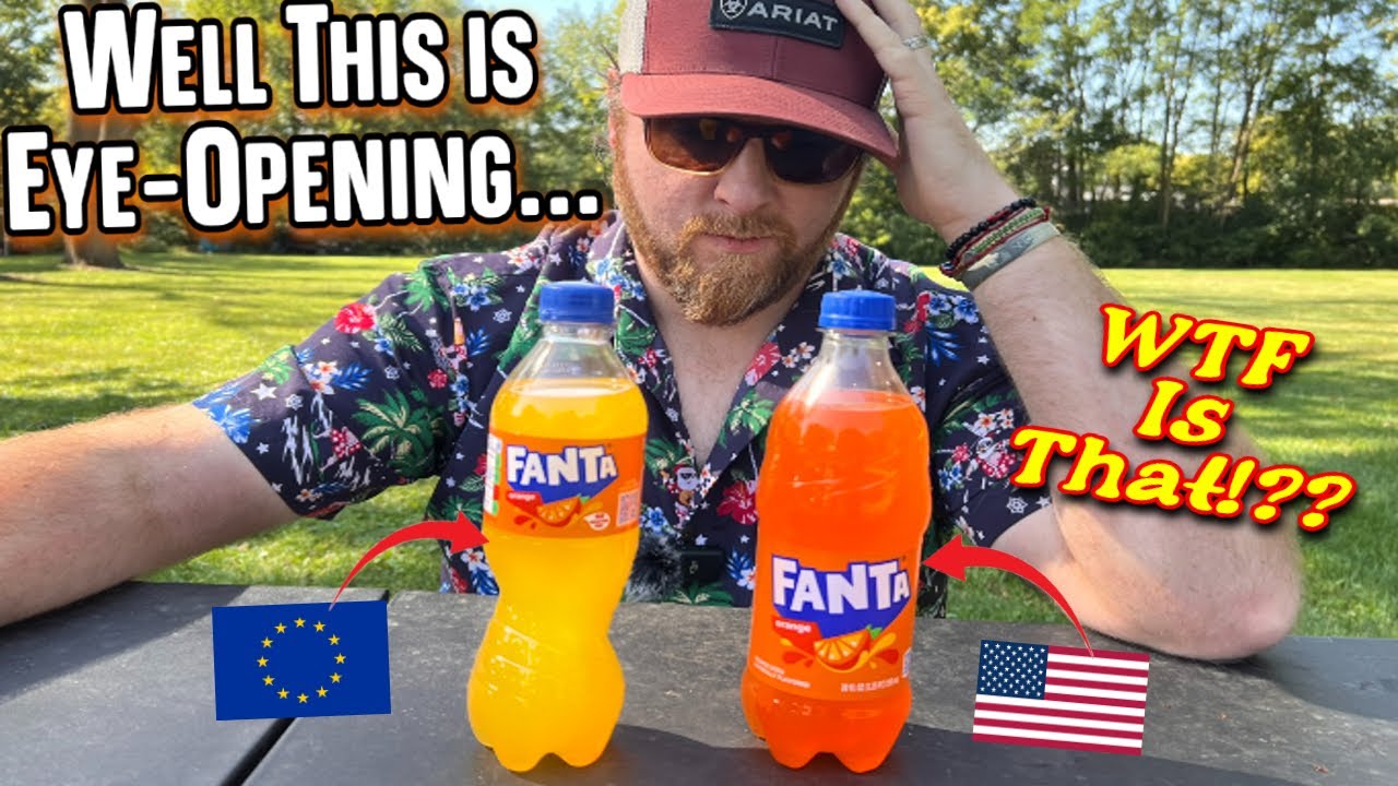 Сравнение европейской и американской FANTA и дегустация *Шокирующая разница в качестве
