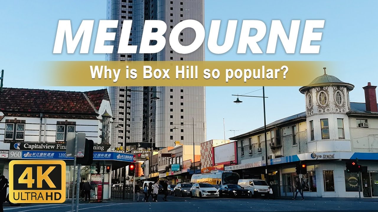 Why is Box Hill so popular? | Box Hill to Westfield Doncaster | Tour Melbourne Australia | 4K