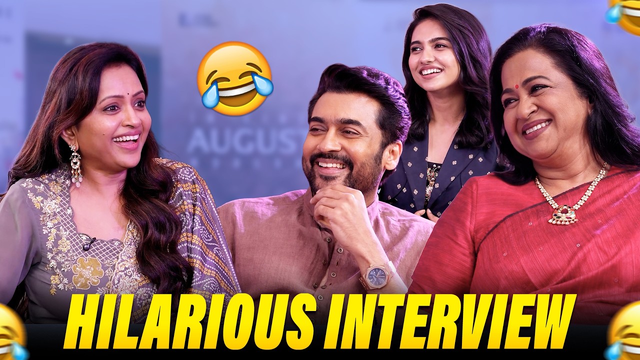 Suriya, Radhika & Mamitha Baiju Hilarious Interview 😂 | Venky Atluri | Suma Vishwanath & Sons Team