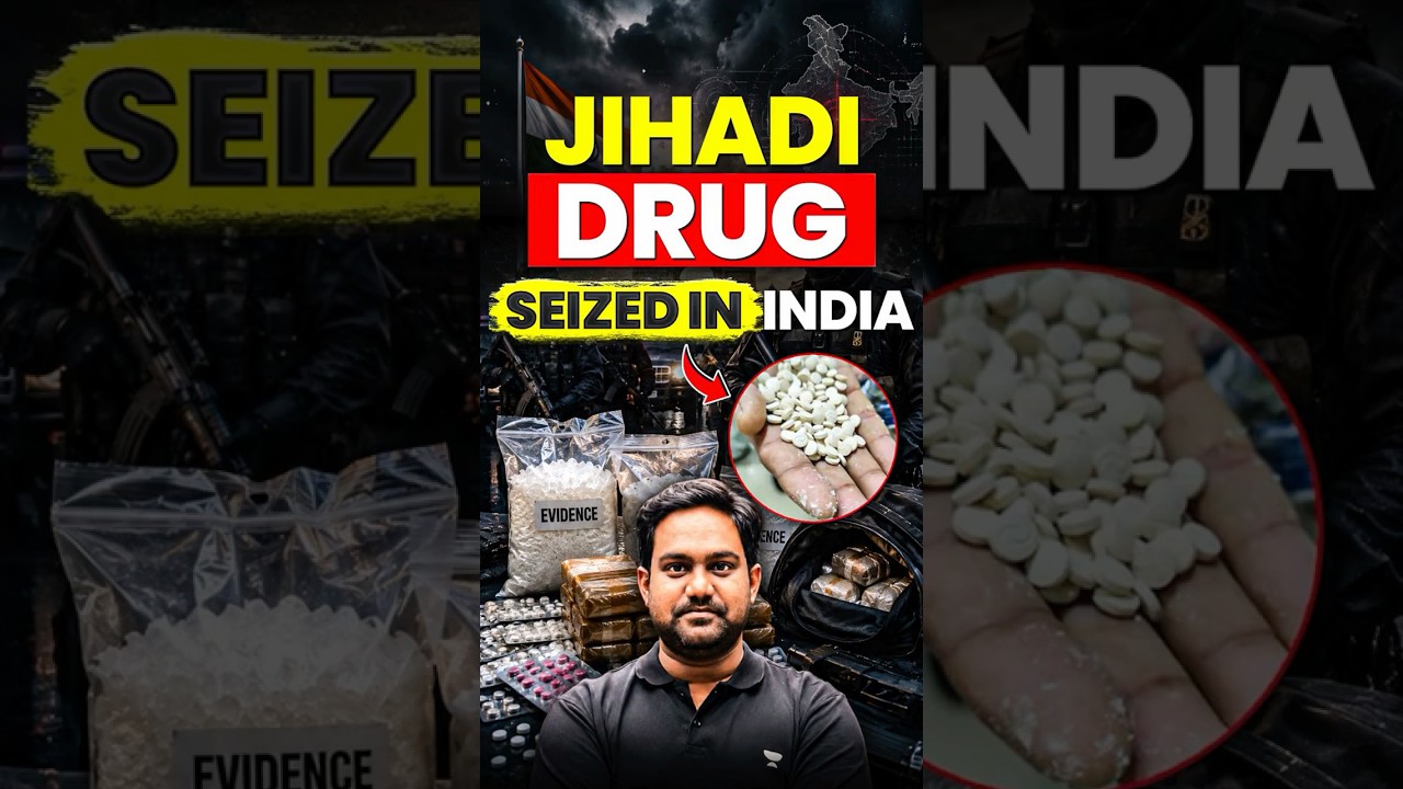Jihadi Drug Seized by India | Captagon | Operation Ragepill | Amit Shah & Narcotics Control Bureau