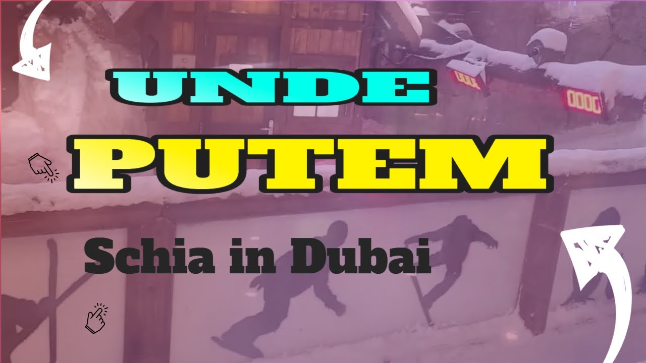 UNDE PUTEM SCHIA IN DUBAI, IN PLIN DESERT