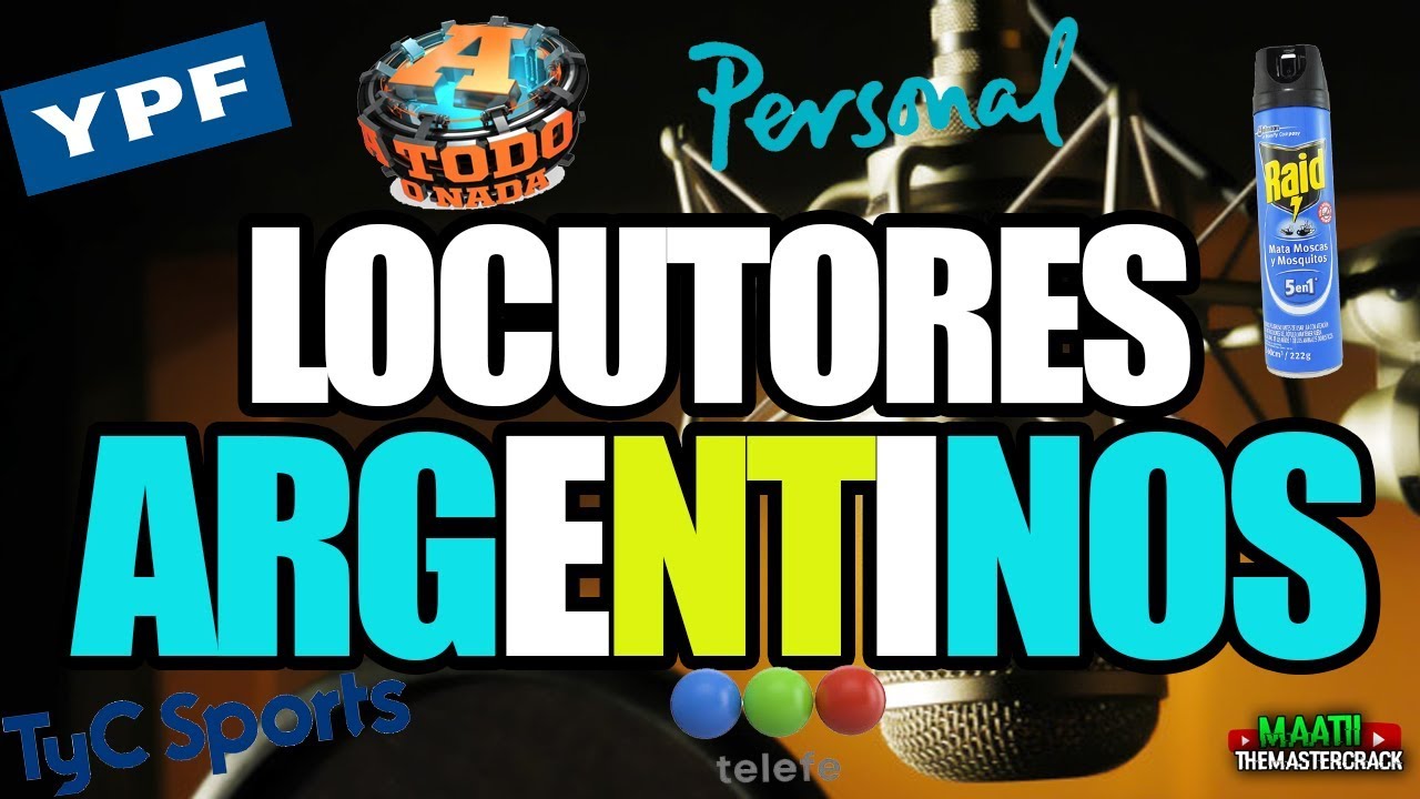Locutores ARGENTINOS #1 | La Voz detrás de los Programas y Comerciales