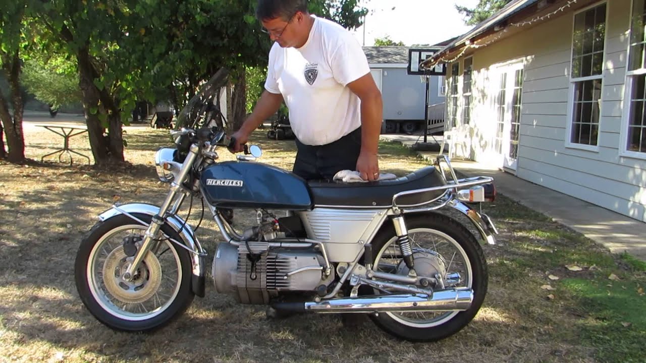 Rotary Engine Motorcyle! the Hercules