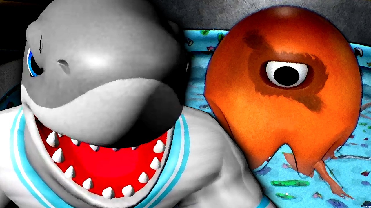 EVIL SHARK MASCOT CAPTURED GARTEN OF BANBAN CHARACTERS?! | Greg's Deadly Draft