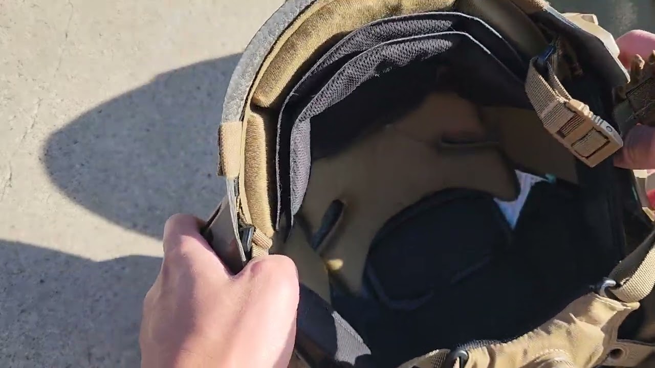 Team Wendy Exfil Rail 3.0 Carbon Bump Helmet setup