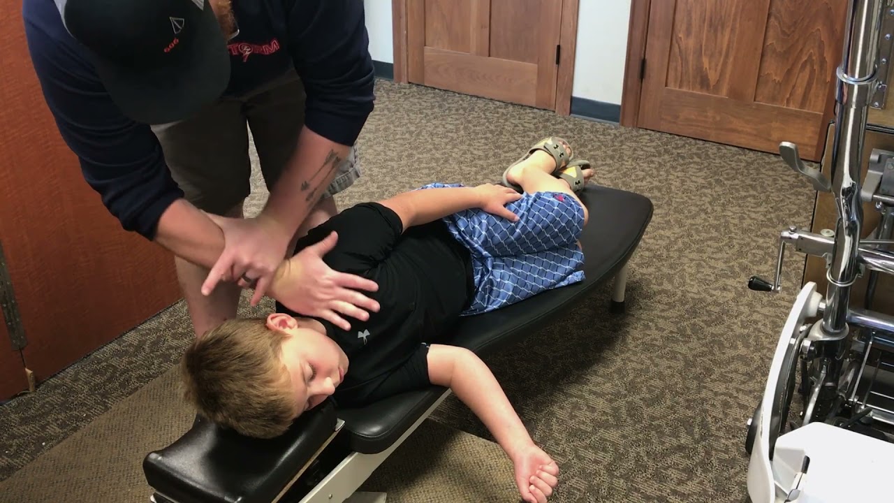 Dr. Ingalls Of Genesis Family Chiropractic Demonstrates NUCCA Adjustment