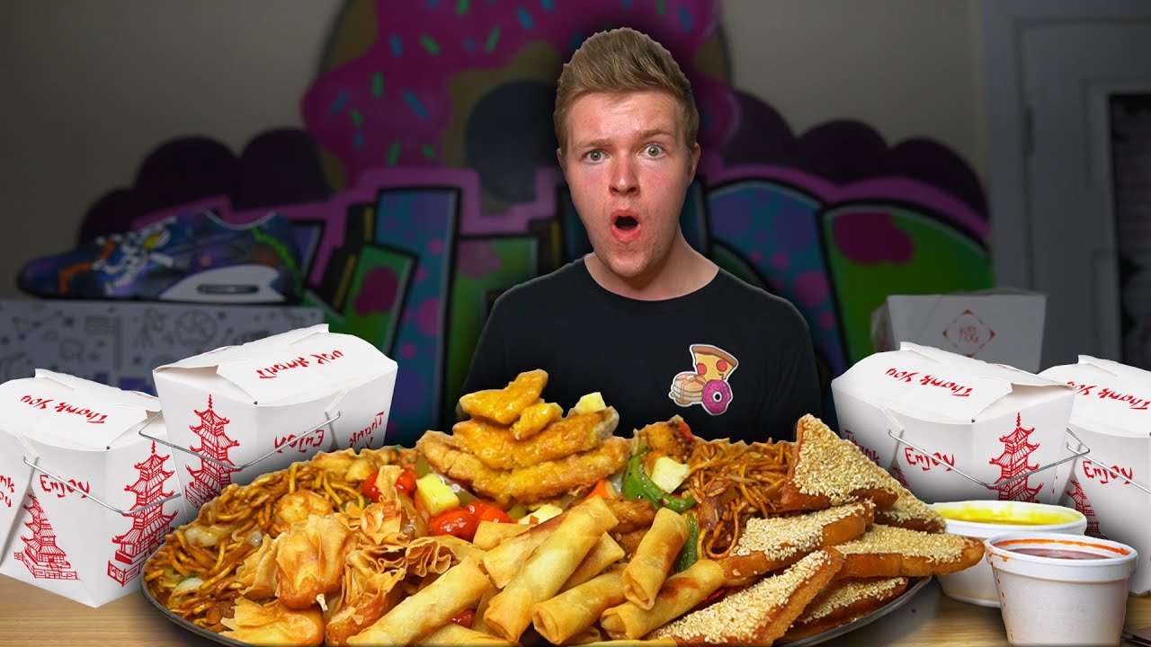 THE ULTIMATE CHINESE TAKEAWAY PLATTER CHALLENGE!